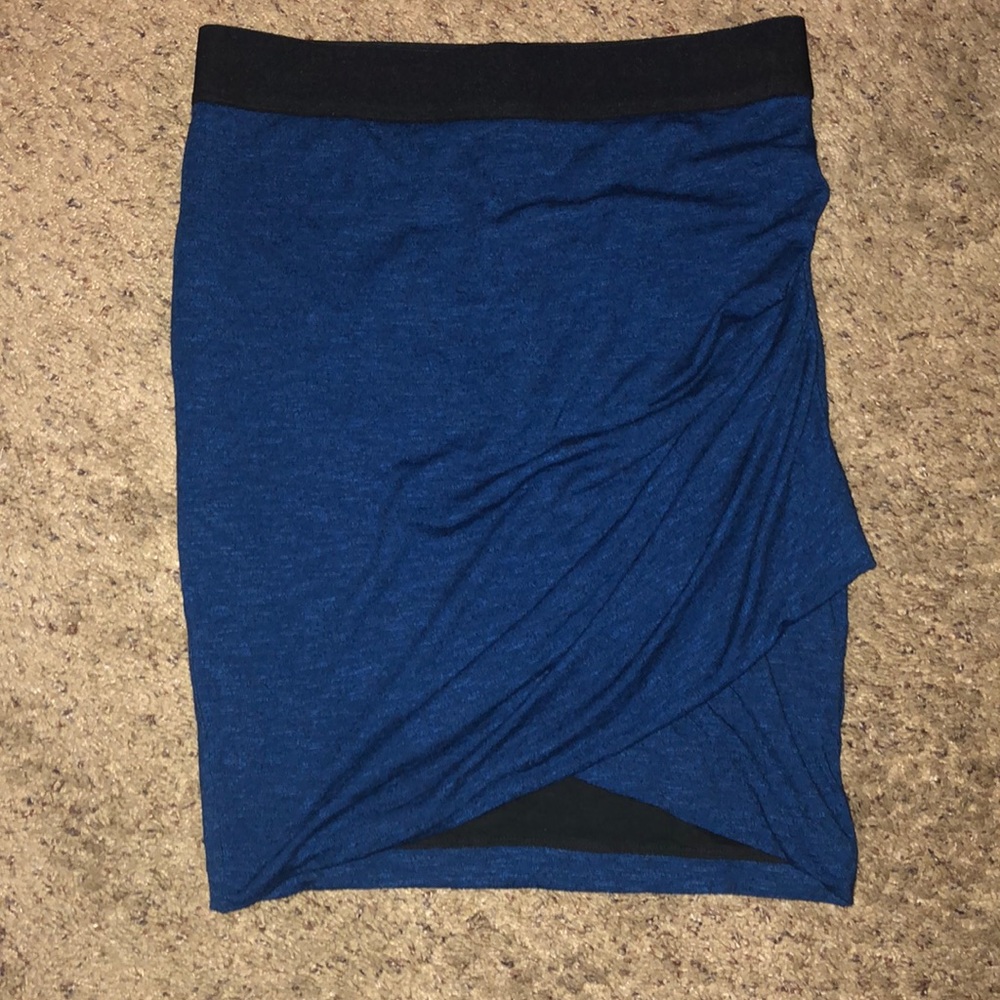 Express rouched mini skirt